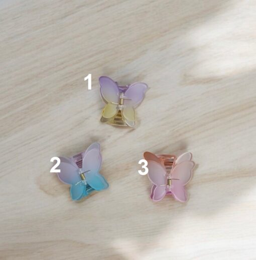 Butterfly design hair claw