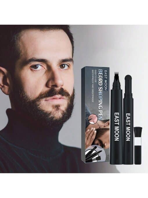 SHEIN 3pcs Beard Filling Pen Set