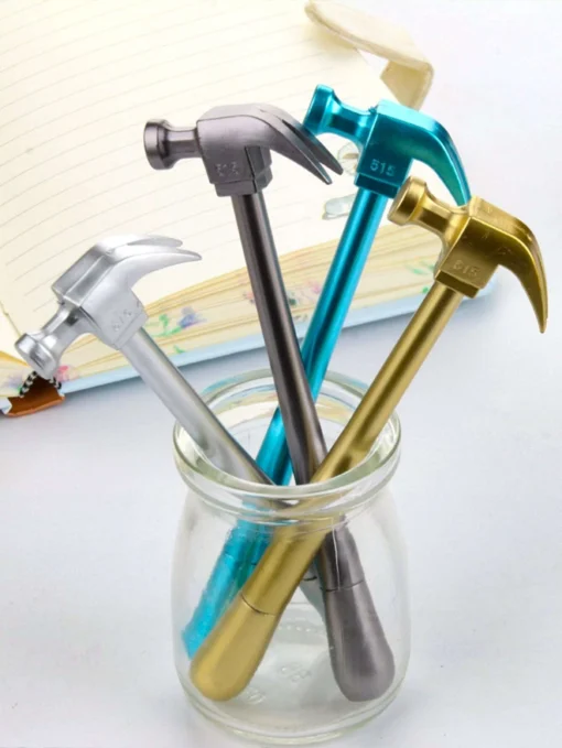 SHEIN 1pc Cartoon & Hammer Shaped Neutral Pen