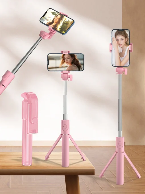 SHEIN Bluetooth Selfie Stick With Tripod Stand