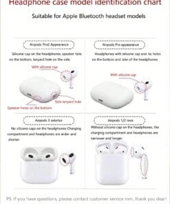 Alternative view of SHEIN Funny 1pc Cartoon Bubble Tea Silicone Earphone Protective Cover | جراب ايربودز