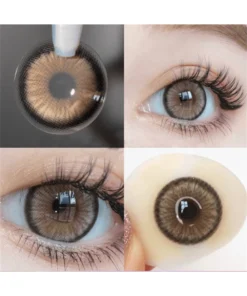 SHEIN 1pair Enlargement Natural Disposable Colored Contact