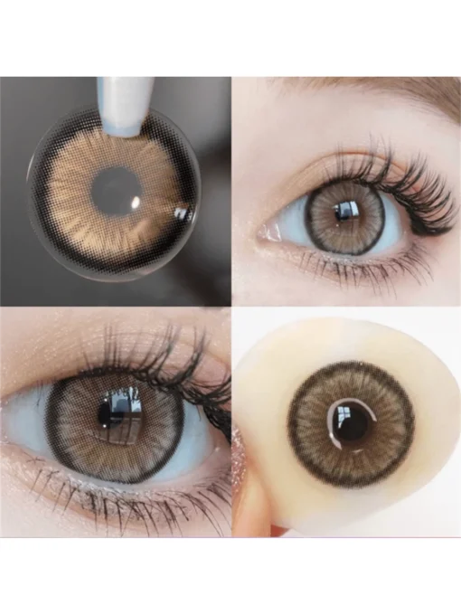 SHEIN 1pair Enlargement Natural Disposable Colored Contact