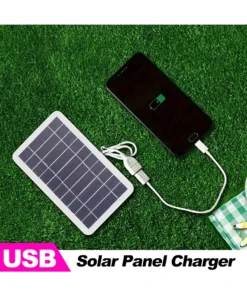 Alternative view of SHEIN 1pc 5V2W Solar Powered USB Charger