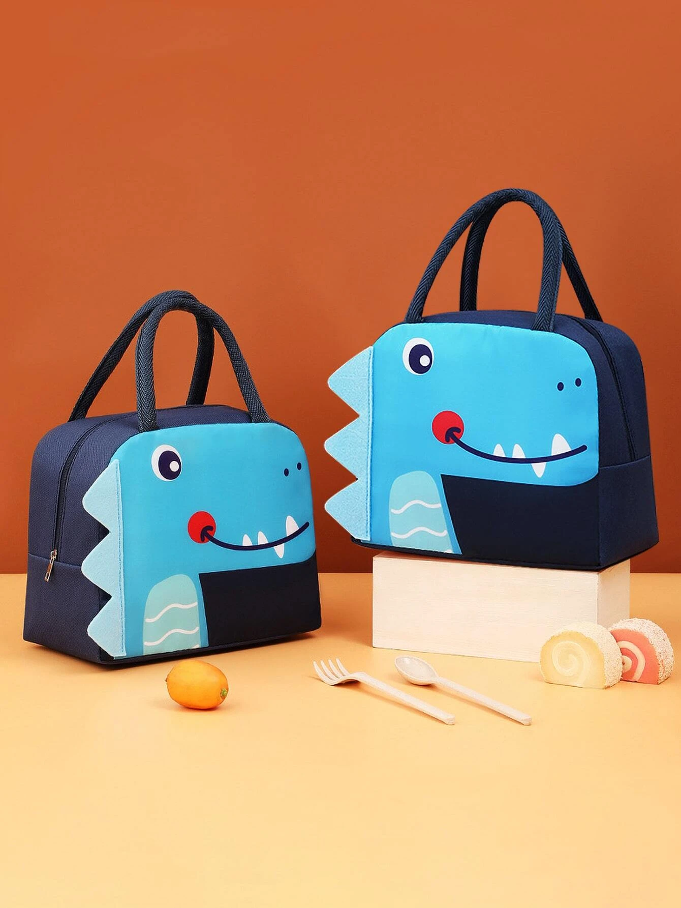 SHEIN 1pc Fabric Lunch Bag - الصورة 2