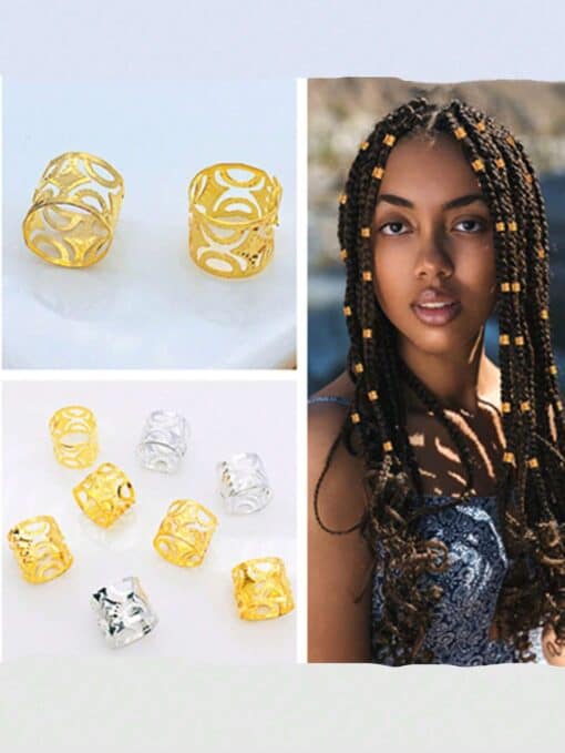 SHEIN 50Pcs Hair Jewelry For Women Braid