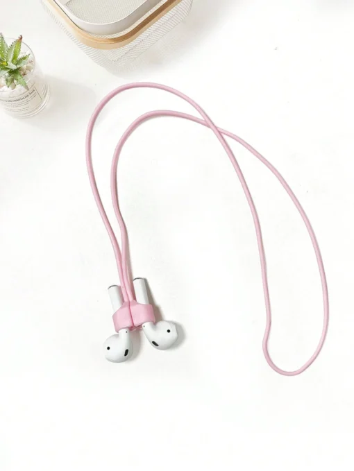 SHEIN Wireless Earphone Anti-Lost Magnetic Adsorption Sports (pink )