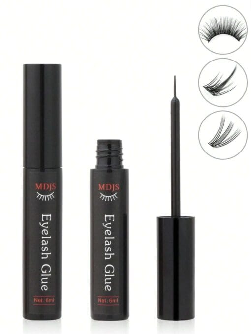 SHEIN 1 Pc Lash Bond 6ml, Long-Lasting Lash Glue Super Styling Black Lash Glue