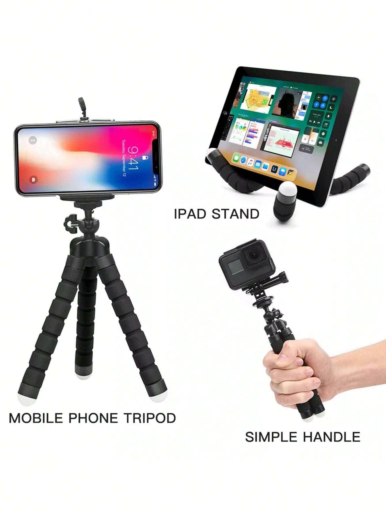 ⁦SHEIN 360 ° Mini Octopus Phone Stand Multi Functional Portable Small Stand⁩ - الصورة ⁦2⁩