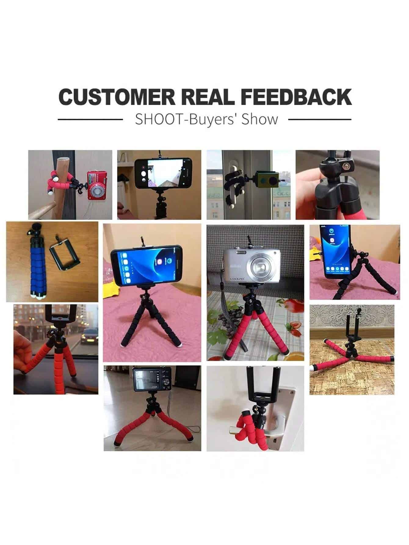 ⁦SHEIN 360 ° Mini Octopus Phone Stand Multi Functional Portable Small Stand⁩ - الصورة ⁦6⁩