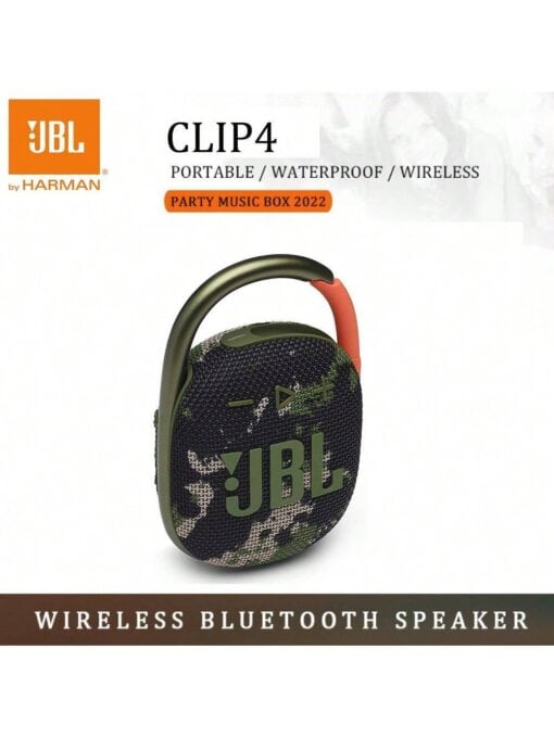 JBL CLIP 4 Bluetooth Speakers IP67 (Army green )