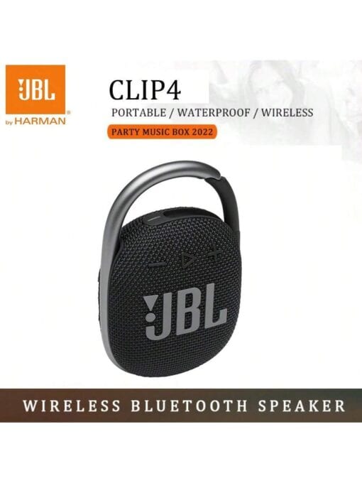 JBL CLIP 4 Bluetooth Speakers IP67 (BLACK )