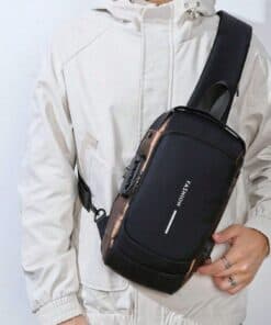 Alternative view of SHEIN Anti-Theft Password Lock Men's Chest Bag