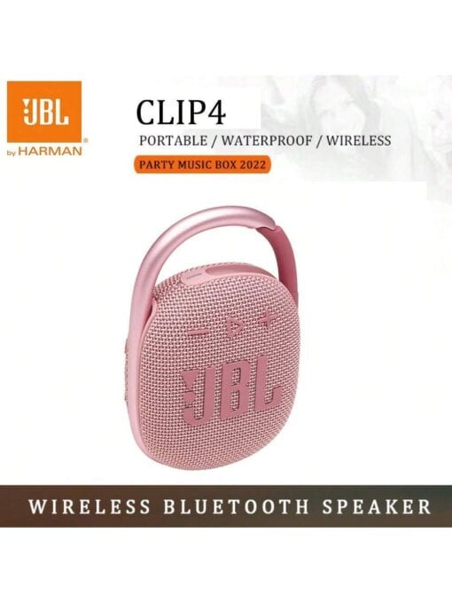 JBL CLIP 4 Bluetooth Speakers IP67(PINK)