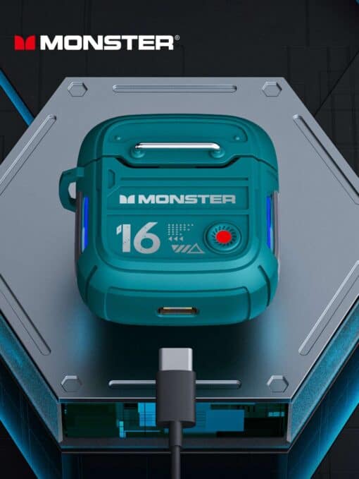 Monster Original XKT16 TWS Earphones Wireless Earbuds