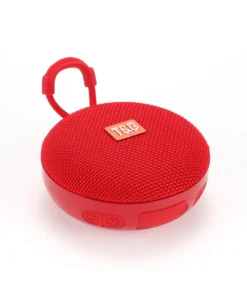 TG352 Waterproof Outdoor Portable Mini Speaker Support Free Call /TF Card /USB Stereo With TWS (RED)