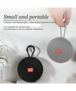 Alternative view of TG352 Waterproof Outdoor Portable Mini Speaker Support Free Call /TF Card /USB Stereo With TWS (RED)