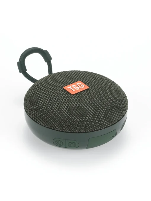 TG352 Waterproof Outdoor Portable Mini Speaker Support Free Call /TF Card /USB Stereo With TWS (GREEN)