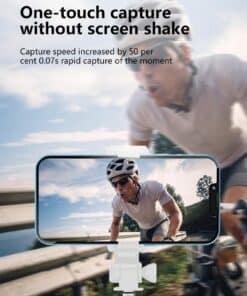 Alternative view of SHEIN 1pc Black Anti-Shake Selfie Stick With Tripod & Extended Arms