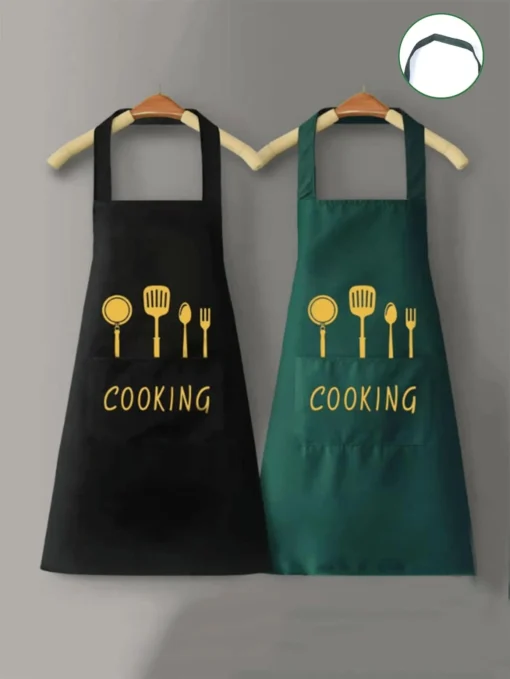SHEIN 1pc Chef Apron, Anti-Stain And Waterproof