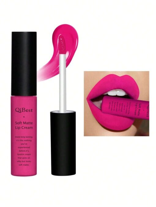 SHEIN QIBEST Soft Matte Lip Cream (Rusty Rose)