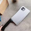 SHEIN 1pc Creative Funny Knife Shaped Tpu Soft Phone Case