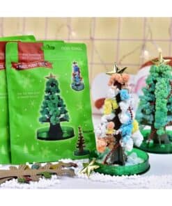 Alternative view of SHEIN Christmas Decoration Christmas Tree Magic Growing Crystal Tree DIY Handmade Toy - Paper Tree Flowering Toy