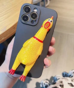Alternative view of SHEIN Funny Fun Screaming Chicken Decompression Phone Case