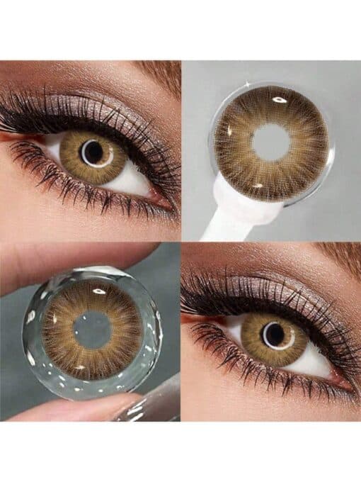SHEIN 1 Pair Colored Contact LenseS Designed Colored Contact Lenses
