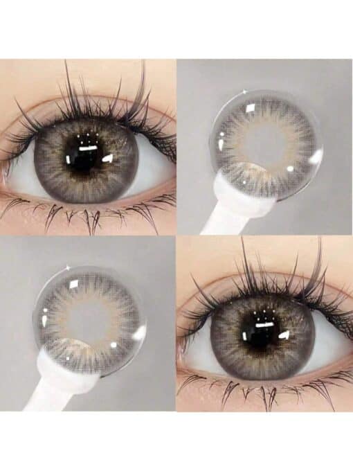 SHEIN 1 Pair Of Eye Makeup Cosmetic Colored Contact Lenses