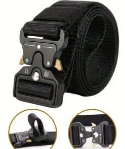 SHEIN 1pc Nylon Belt Outdoor Multiple-Function Canvas Belt Street