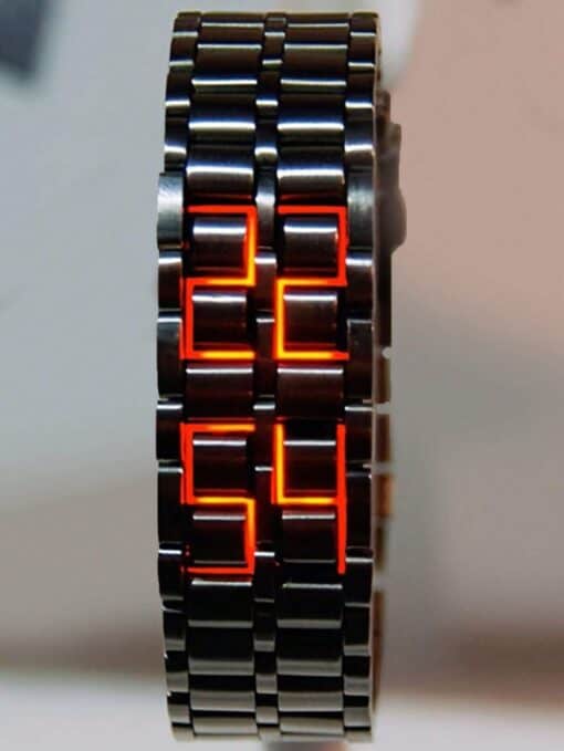 SHEIN 1pc Stylish New Business Men's LED Digital Watch