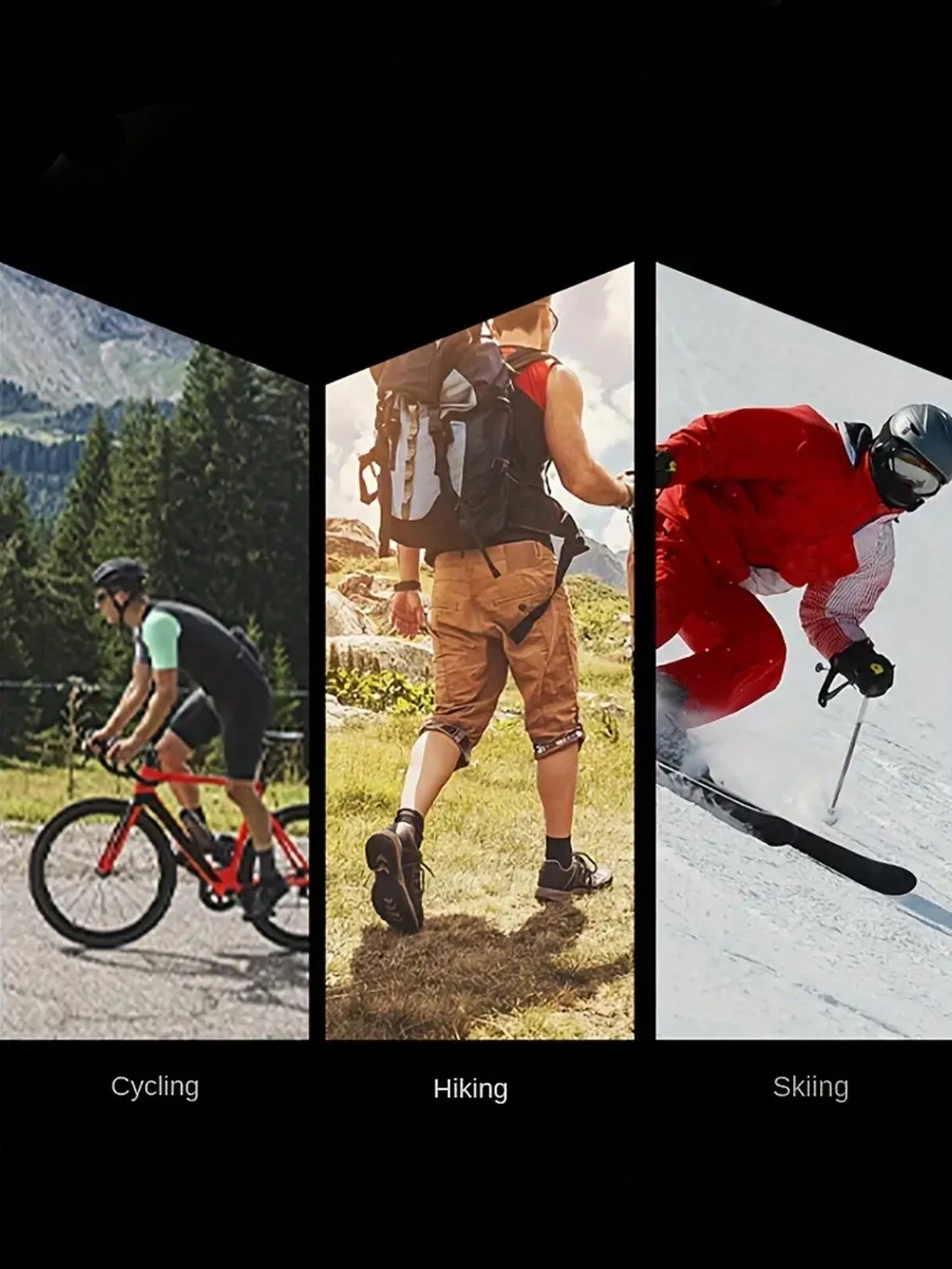 ⁦SHEIN 3pc Automatic Buckle Nylon Belts, Fashionable Men's Canvas Outdoor Belt (Grey)⁩ - الصورة ⁦4⁩