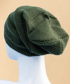 Alternative view of SHEIN JZML 1pc Men Solid Slouchy Beanie Casual