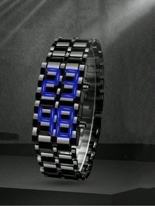 SHEIN Men LED Digital Display Electronic Watch