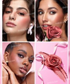Alternative view of SHEGLAM Pink Ribbon Rose Blush Valentine'S Day Decor Love Gift Winter Y2K Makeup