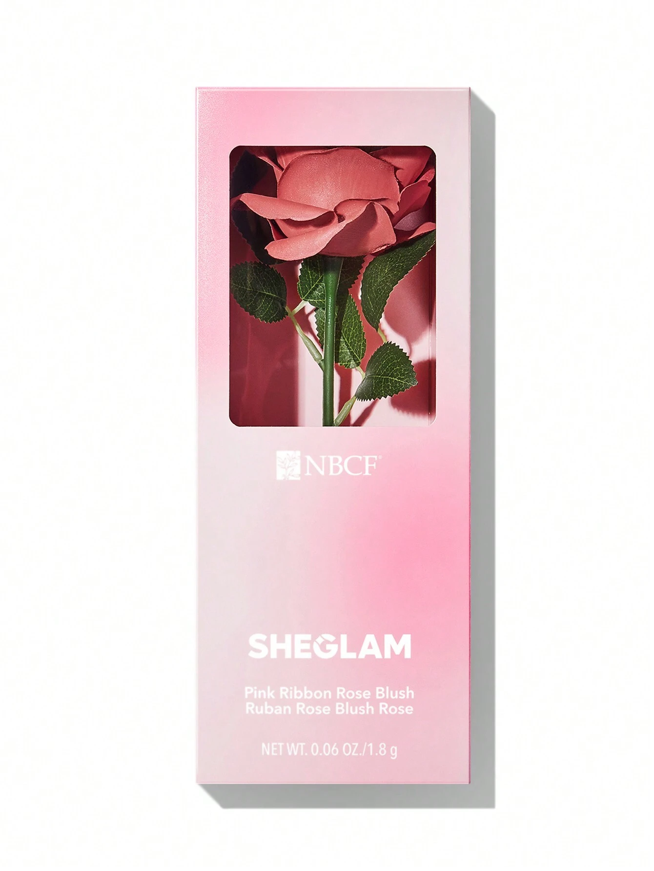 SHEGLAM Pink Ribbon Rose Blush Valentine'S Day Decor Love Gift Winter Y2K Makeup - الصورة 8