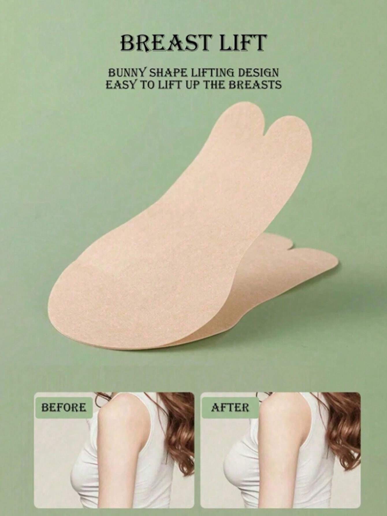 SHEIN 10pcs Convenient Disposable Breast Lifting Tapes (Round) - الصورة 4