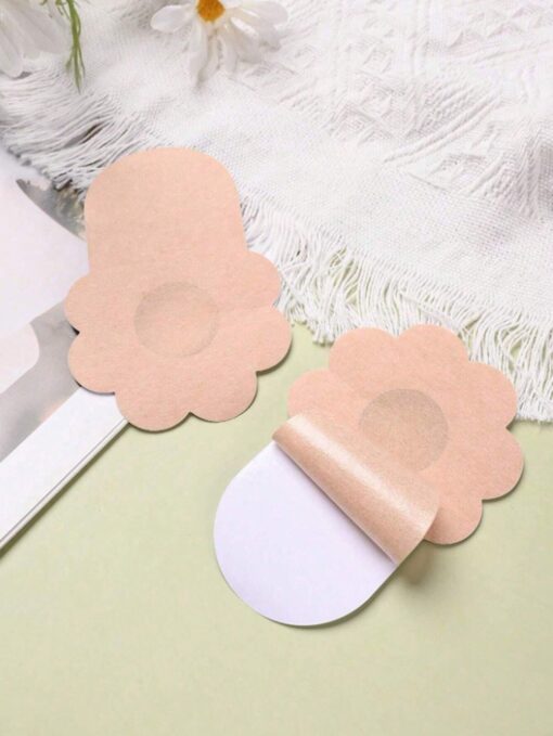SHEIN 10pcs Convenient Disposable Breast Lifting Tapes (Flower)