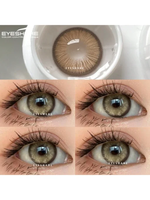 SHEIN 1 Pair Natural Colored Contact Lens