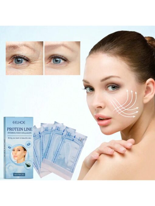 SHEIN 60pcs Protein Lifting Threads For Skin