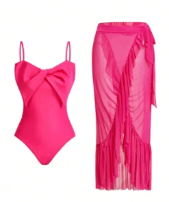SHEIN Swim Oasis Summer Valentine Day, Swimsuit For Woman