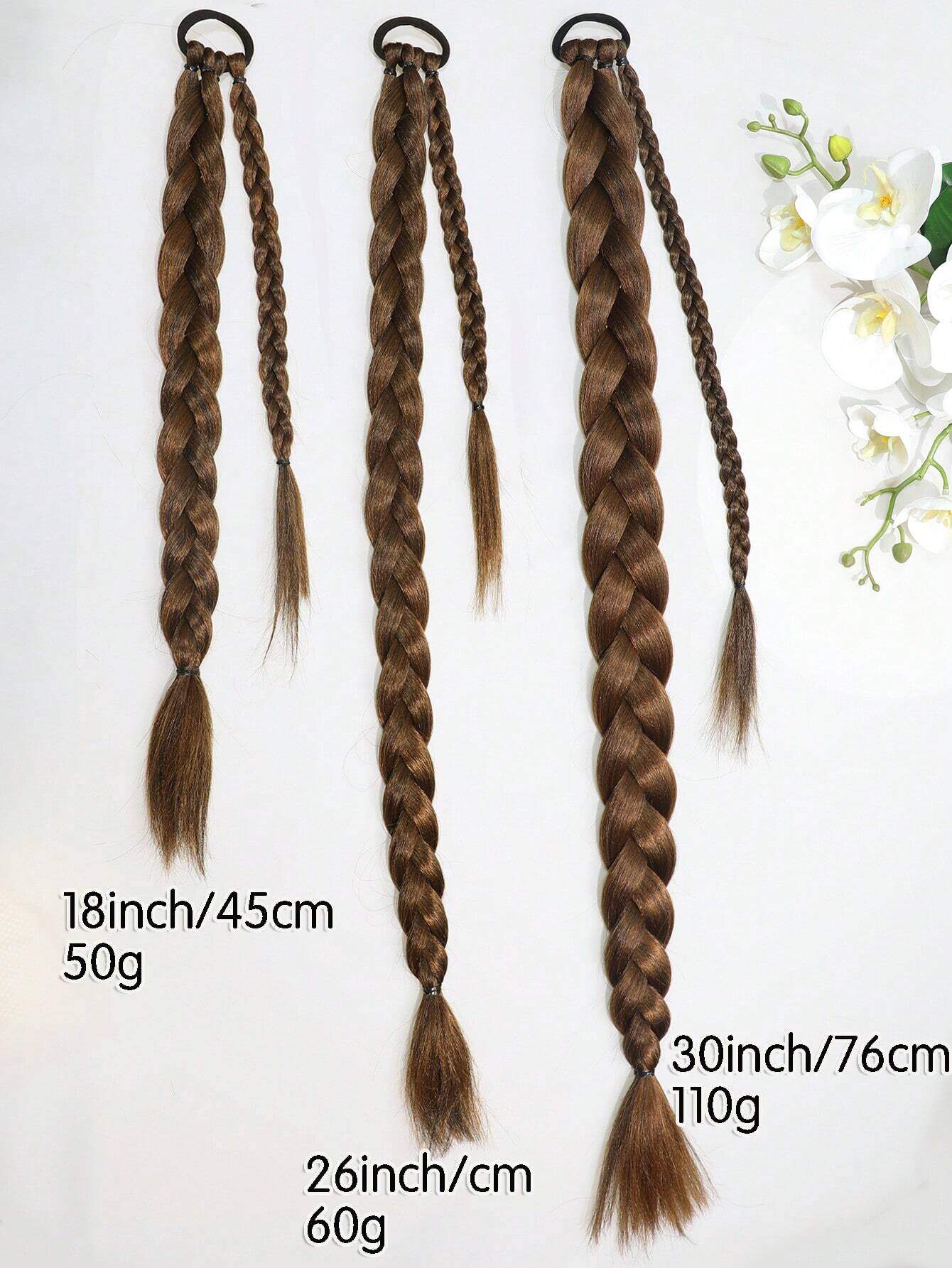 SHEIN 1pc Long Ponytail Hair Extensions - الصورة 4