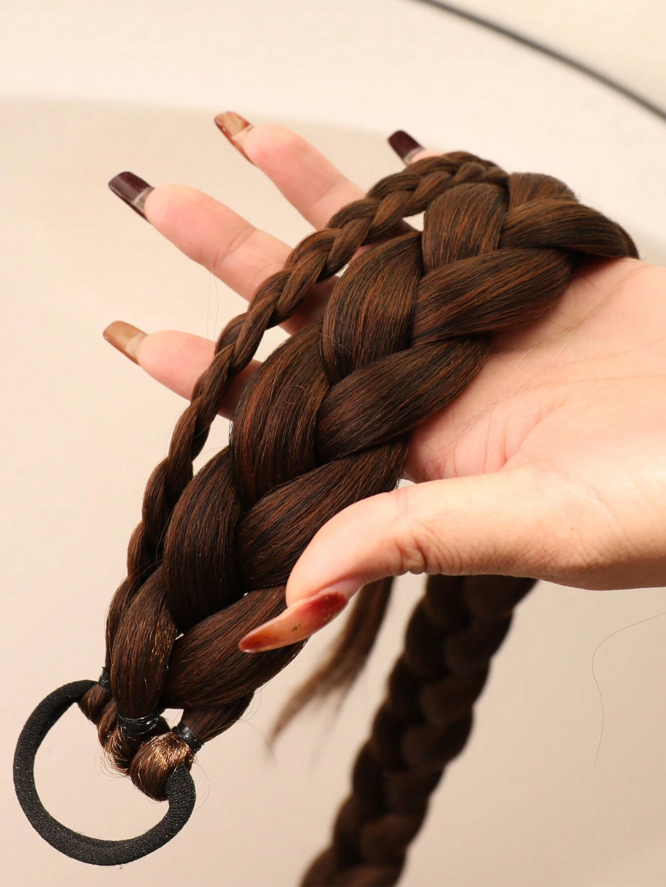 SHEIN 1pc Long Ponytail Hair Extensions - الصورة 7