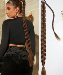 SHEIN 1pc Long Ponytail Hair Extensions