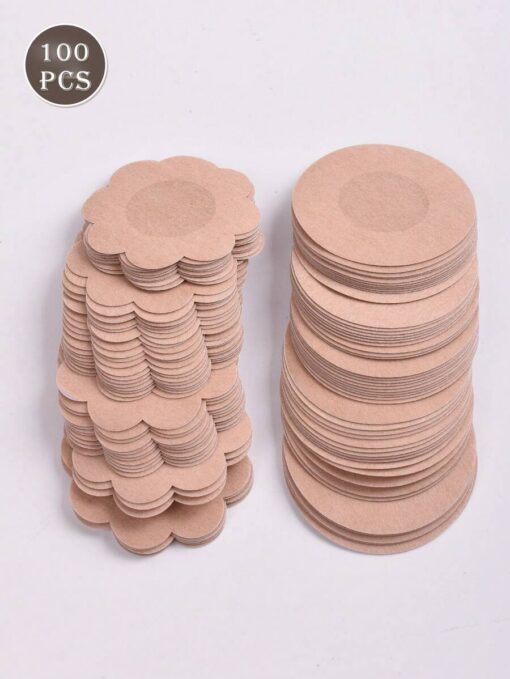 SHEIN 100pcs Disposable Nipple Covers