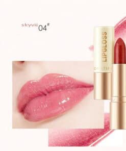 SHEIN Shiny Lip Gloss With Color Changing Effect, Moisturizing Lip Balm (04)