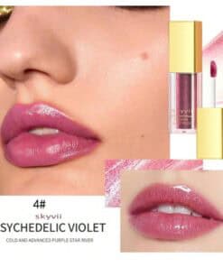 SHEIN Shimmery Pearl Lip Gloss, Waterproof & Long-Lasting (Color 4)