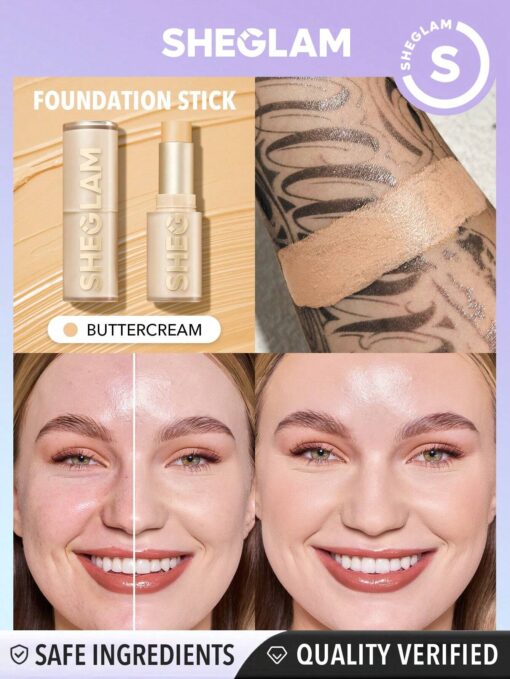 SHEGLAM Skin Magnet High Coverage Foundation (Buttercream)