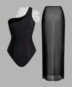 Alternative view of SHEIN Swim Oasis Women Decor Sleeveless One-Piece Swimsuit